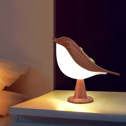 3 Colors Wooden Bird Night Lamp