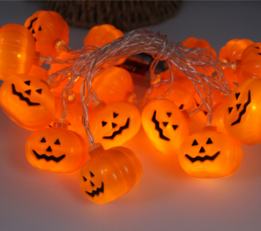 Halloween Decoration Pumpkin LED String Lights Lantern