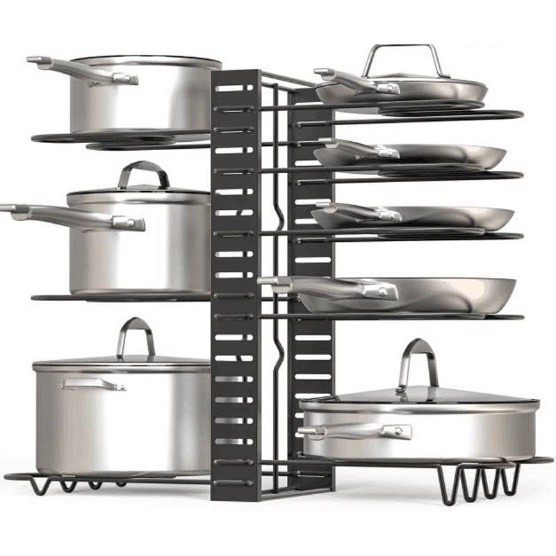 8 Tier Drying Rack Kitchen Organizer