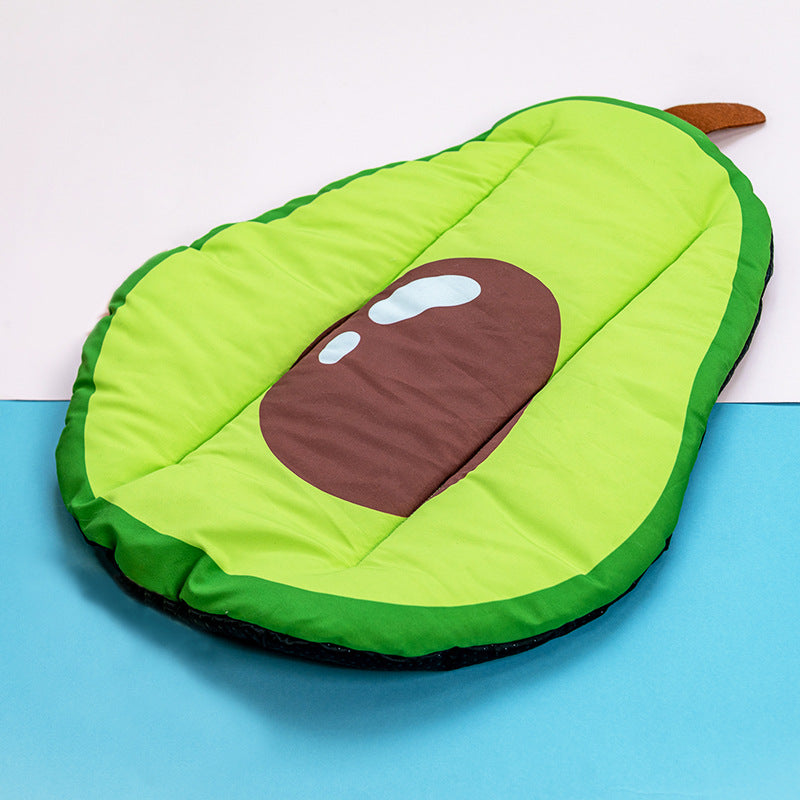 Washable Ice Pad Summer Fruit Pet Beds