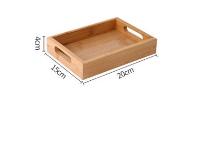 Cutlery wooden tray