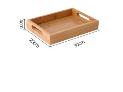 Cutlery wooden tray