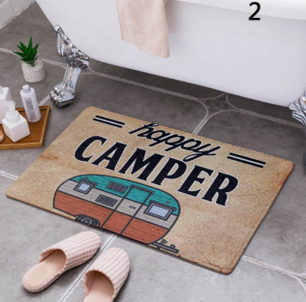 Absorbent door mat