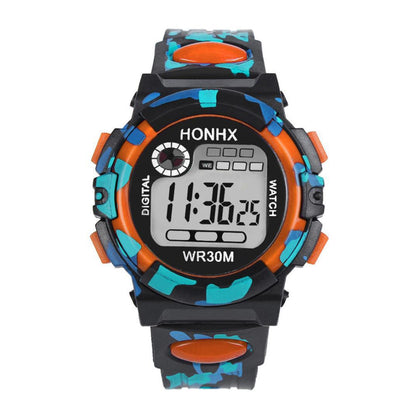 Digital Waterproof Camouflage Sports Watch