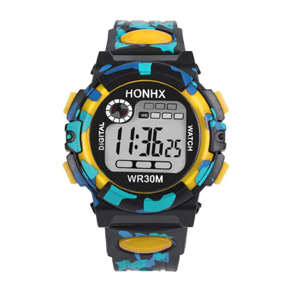 Digital Waterproof Camouflage Sports Watch