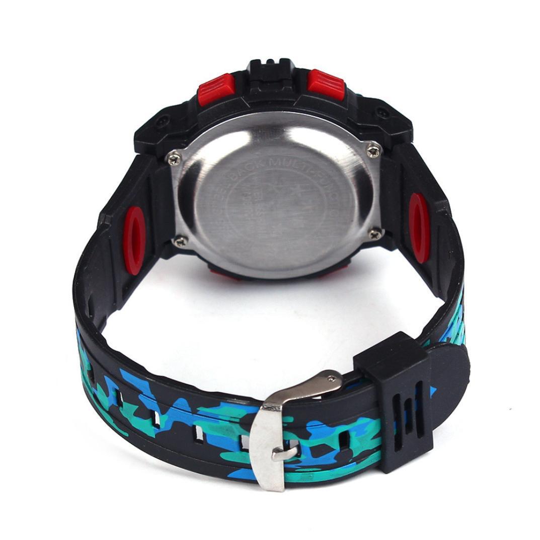 Digital Waterproof Camouflage Sports Watch