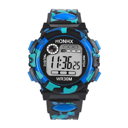 Digital Waterproof Camouflage Sports Watch