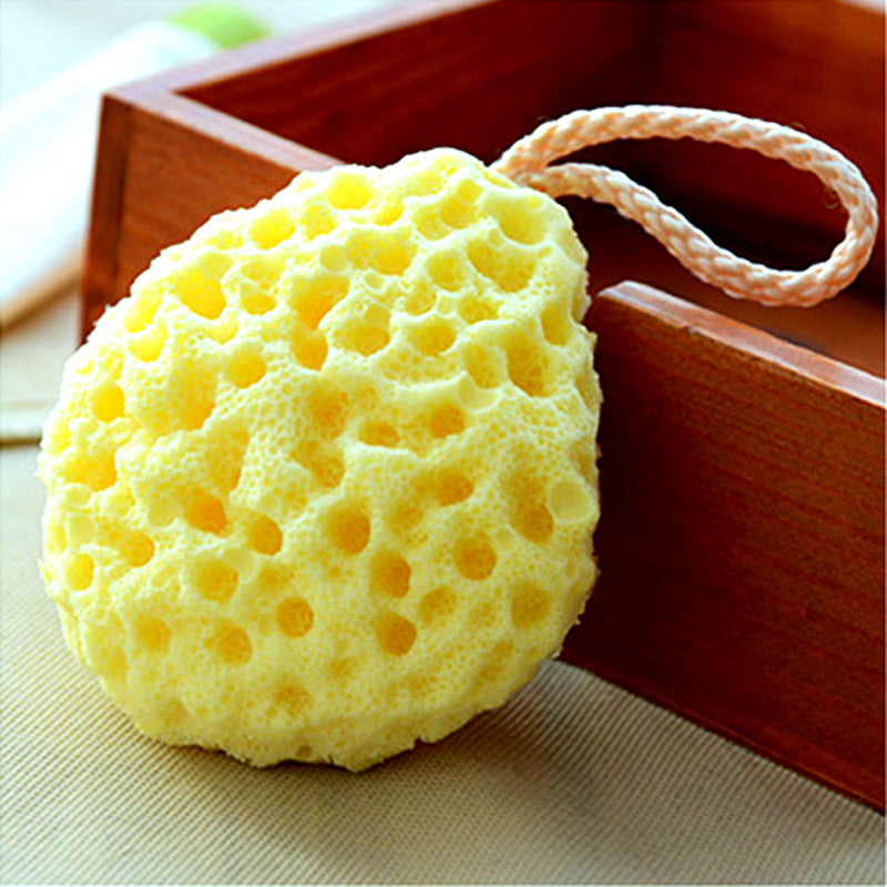 Honeycomb Scrubbing Cotton Bath Ball Sponge