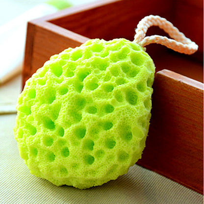 Honeycomb Scrubbing Cotton Bath Ball Sponge