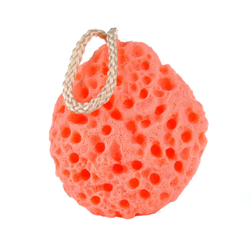 Honeycomb Scrubbing Cotton Bath Ball Sponge