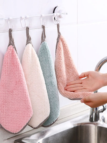 5pcs Random Color Cleaning Towels