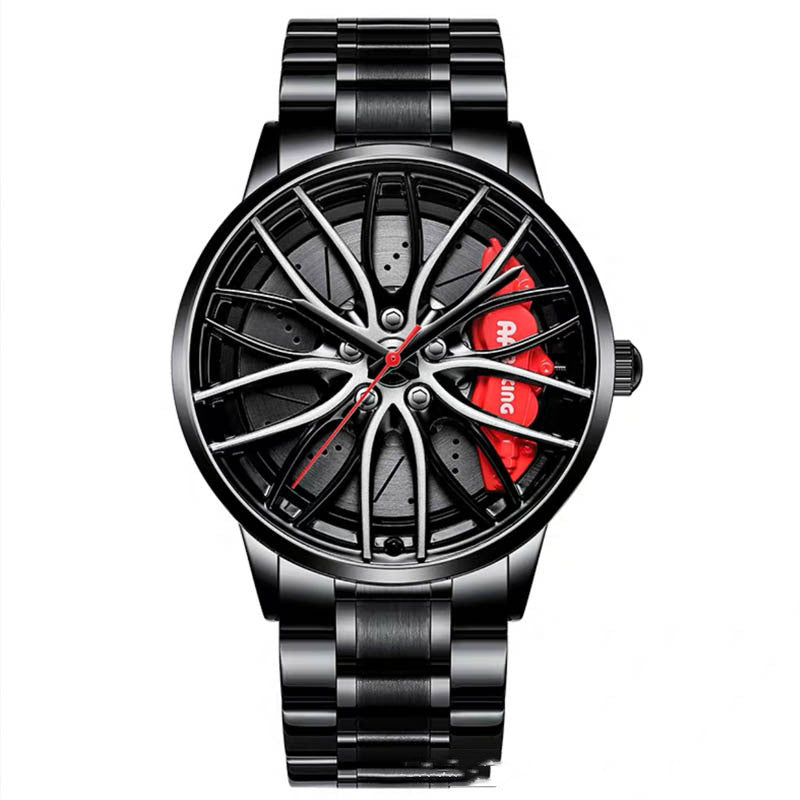 Waterproof Wheel Style Non-Mechanical Watch