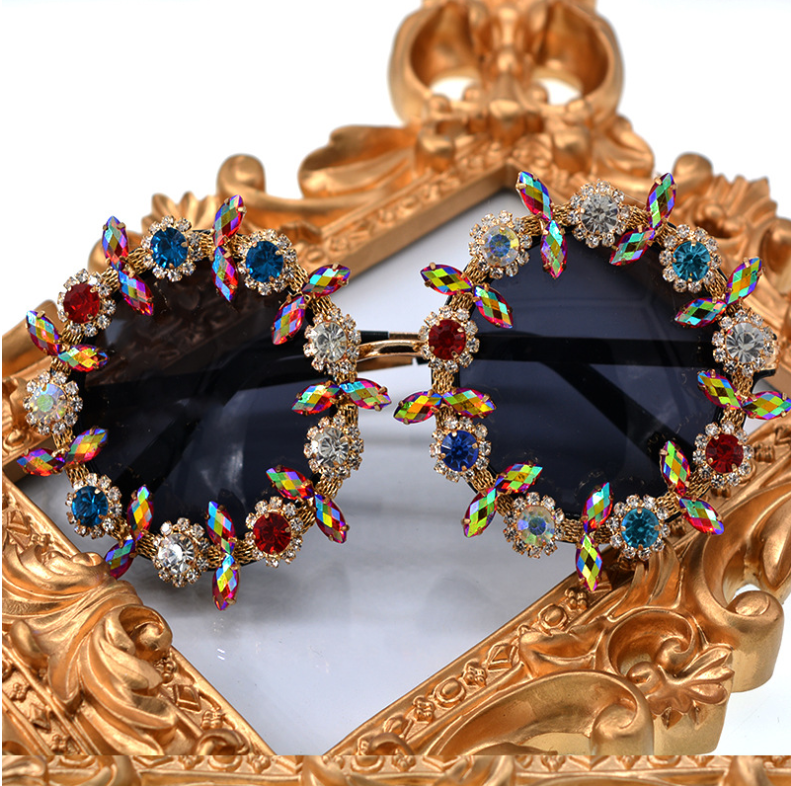 Baroque Diamond Sunglasses