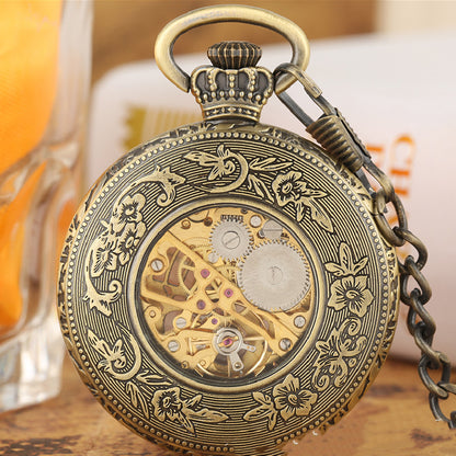 Vintage Classic Crown Pocket Watch