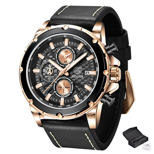 Multifunctional watch men's quartz watch