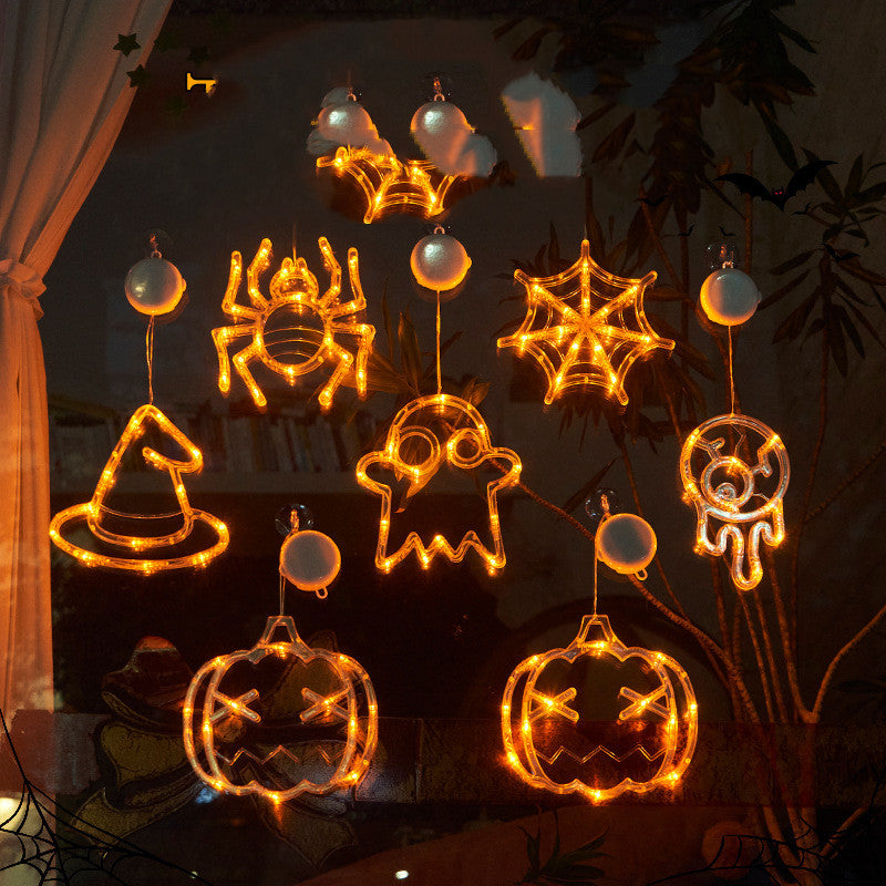 Halloween Hanging LED Horror Lights Decor