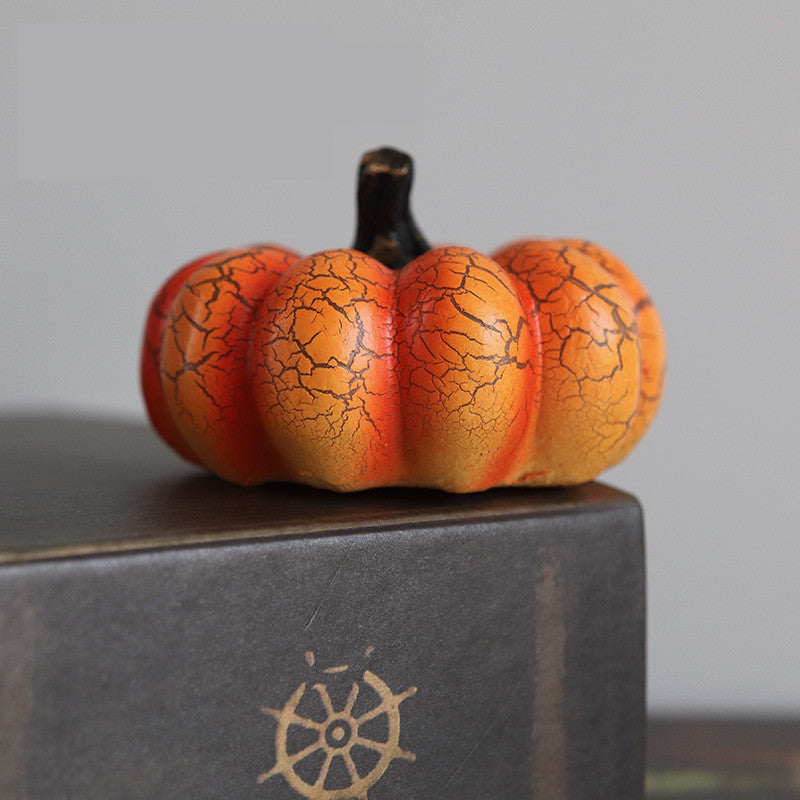 Halloween Pumpkin Lantern LED Candle Lamp