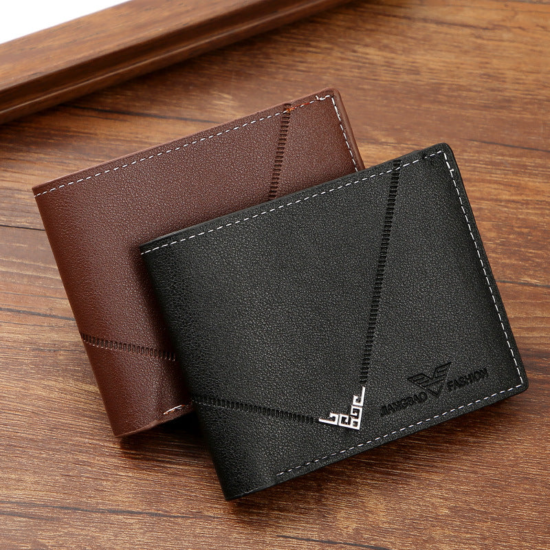 Men's Simplicity Multi-card-slot Wallet