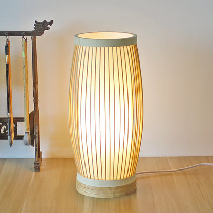 Bamboo Bedside Table Lamp