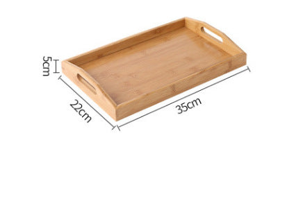 Cutlery wooden tray