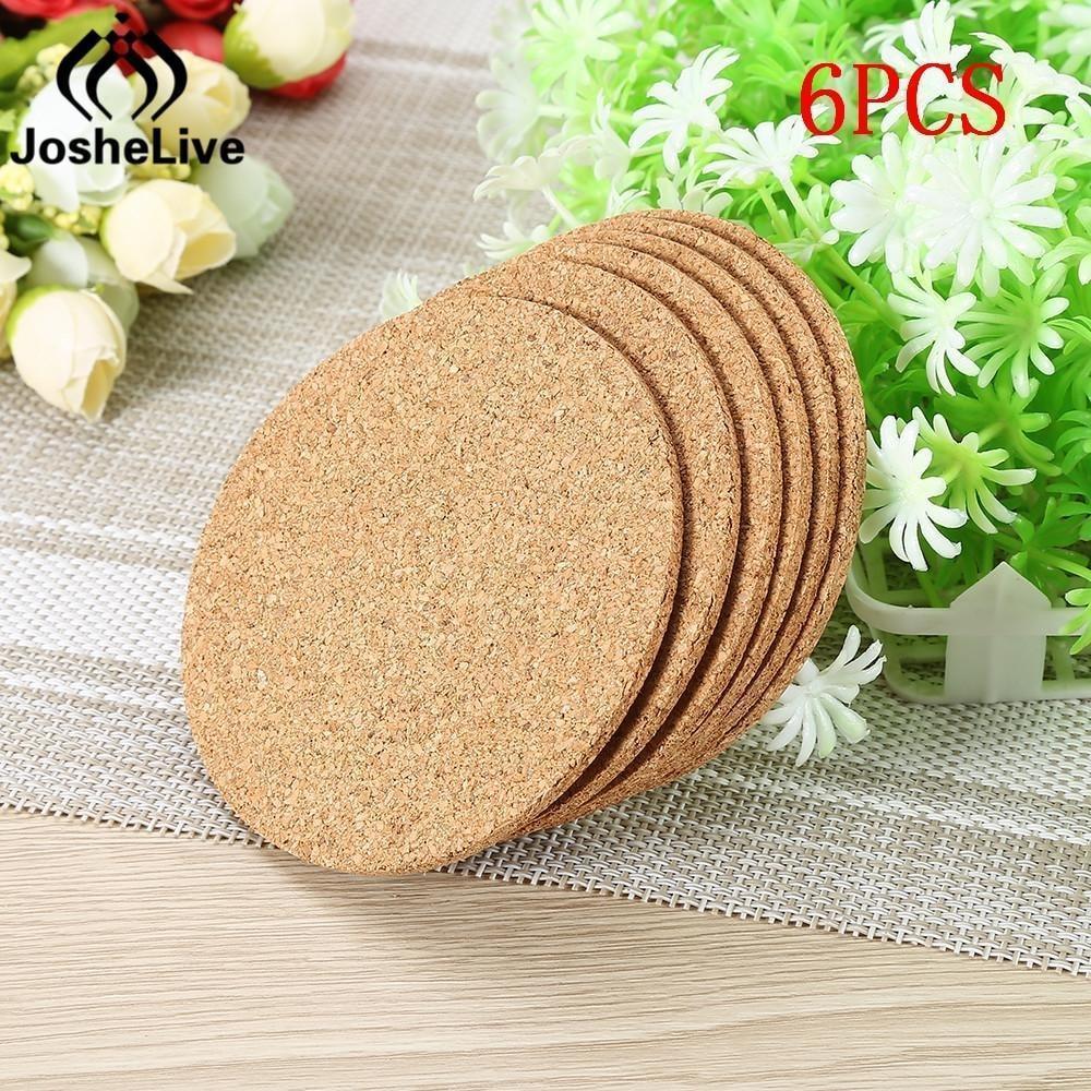 Natural Cork Cup Coasters