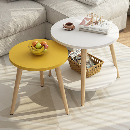 Nordic Bedside Small Round Table