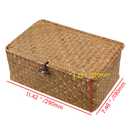 Straw storage basket