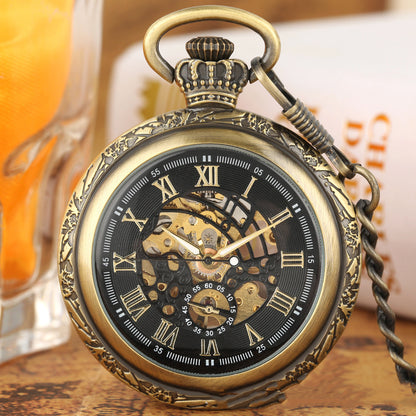 Vintage Classic Crown Pocket Watch