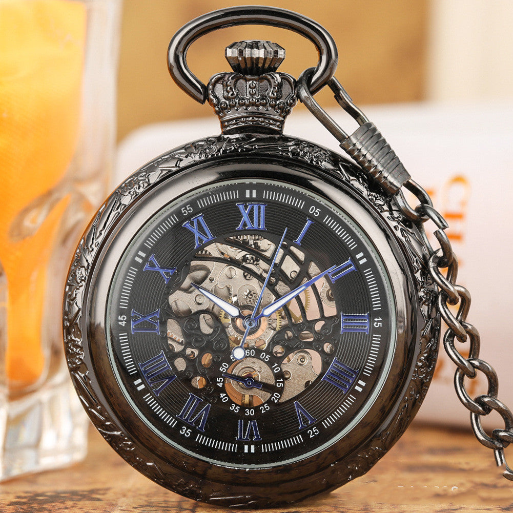 Vintage Classic Crown Pocket Watch