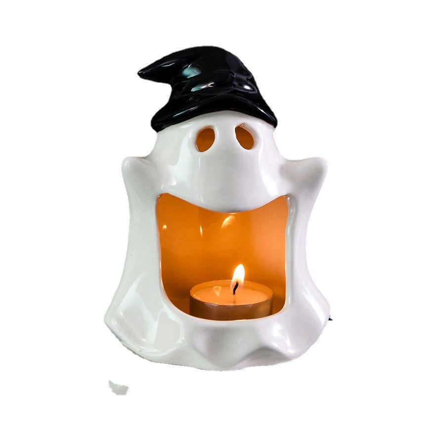 Halloween Ghost Candle Holder Ornaments