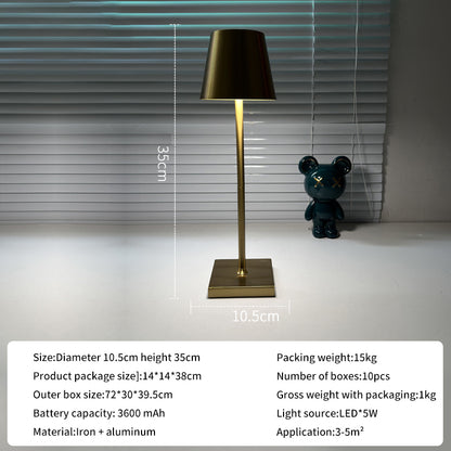 USB Rechargeable Retro Table Lamp