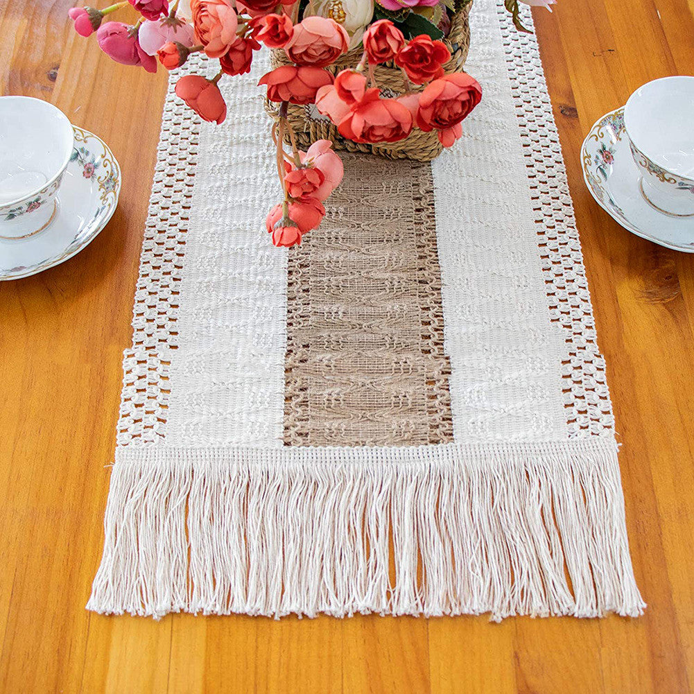 Rustic Family Dining Decorative Table Runner