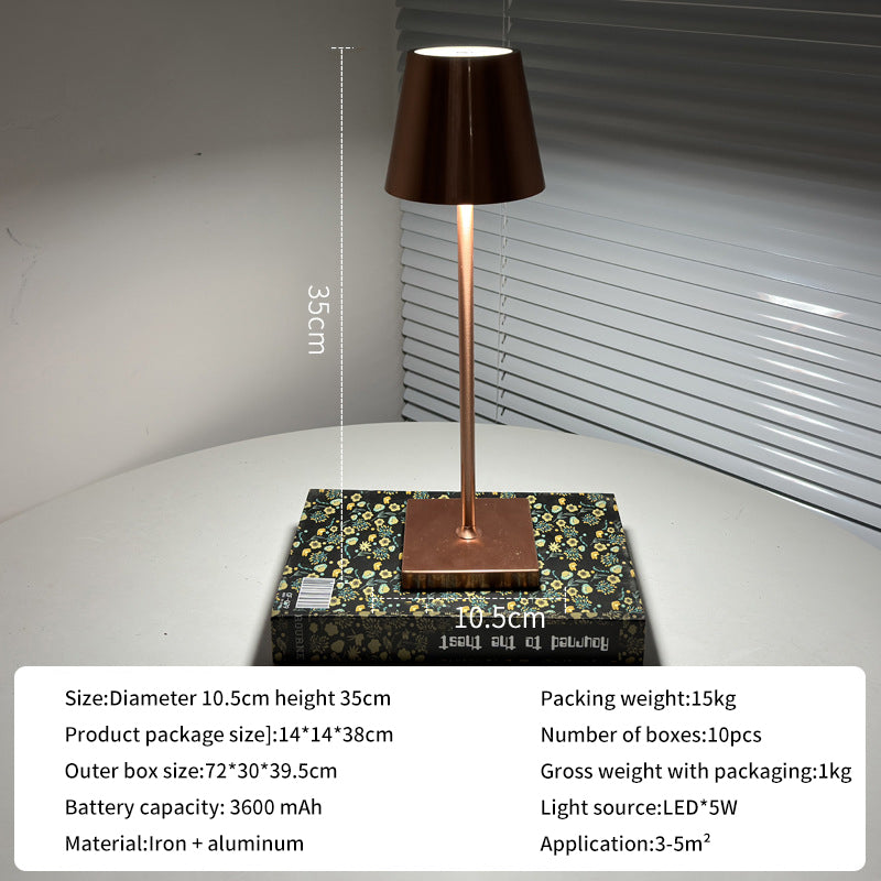 USB Rechargeable Retro Table Lamp