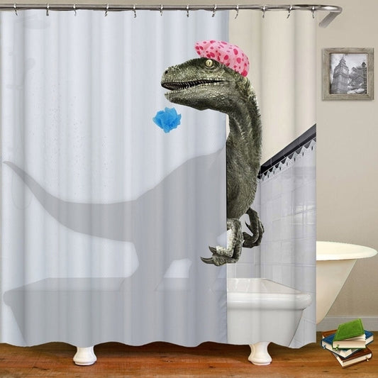 Polyester Waterproof Bath Curtain