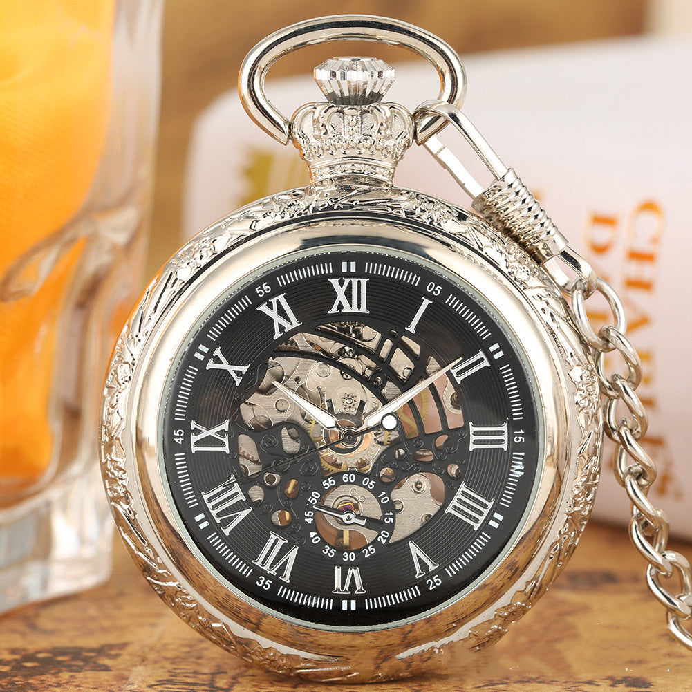 Vintage Classic Crown Pocket Watch