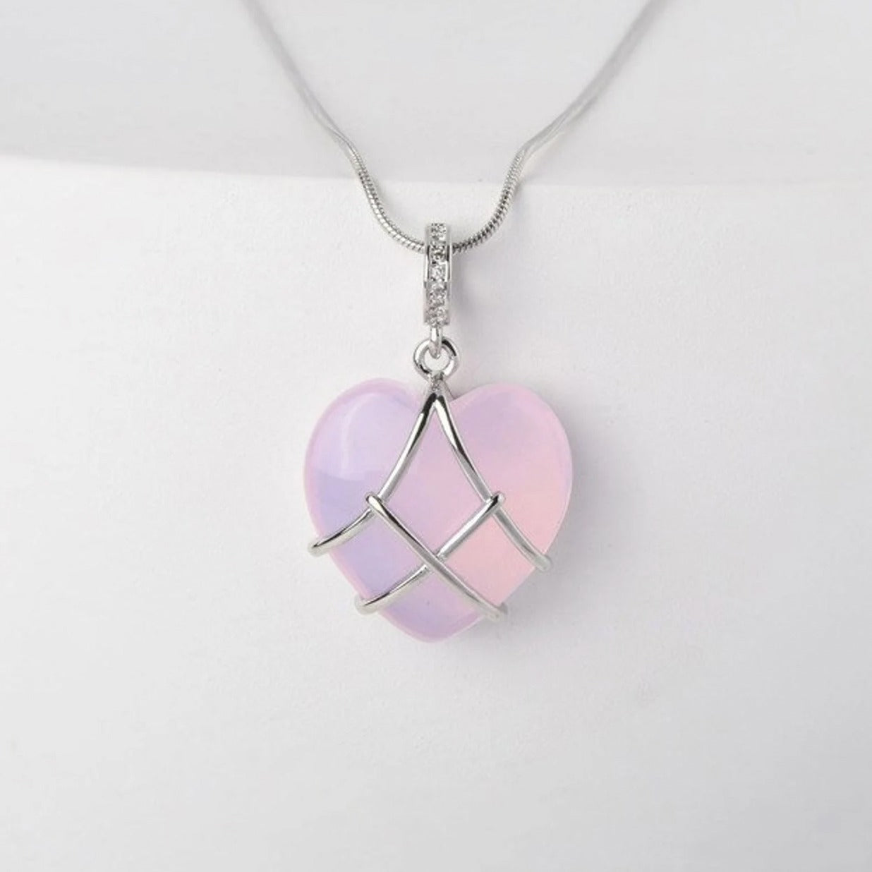 Moonstone Necklace Novelty Jewelry