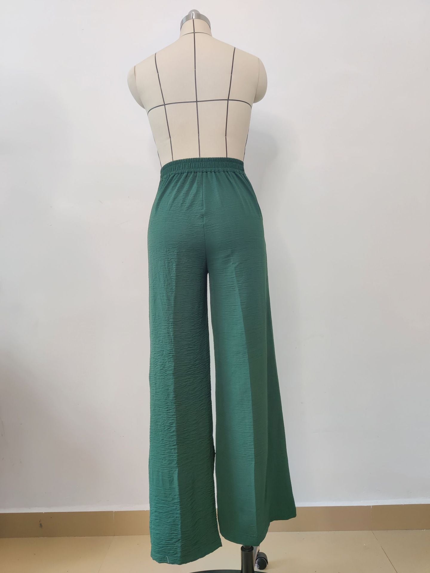 Loose Pleated Wide-leg Casual Pants