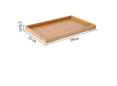 Cutlery wooden tray