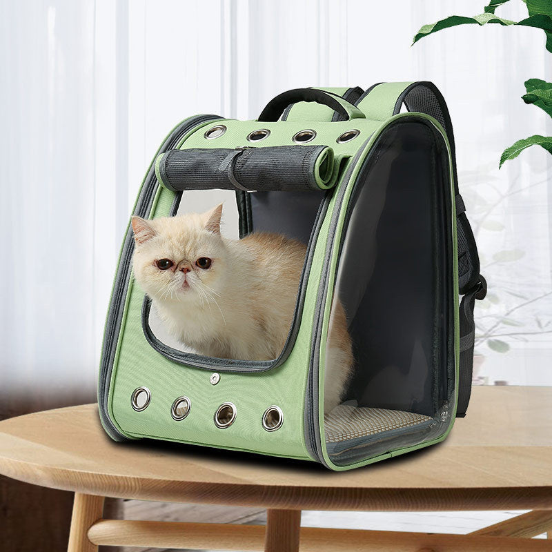 Full Transparent PVC Pet Backpack