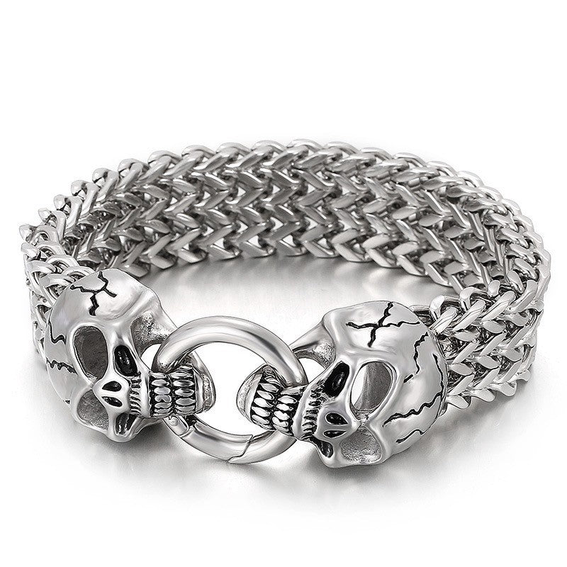 Men's Fashion Retro Titanium Steel Bracelet