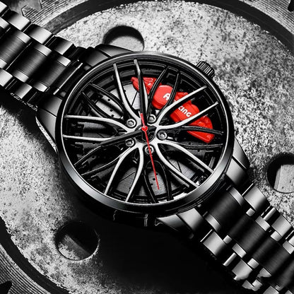 Waterproof Wheel Style Non-Mechanical Watch