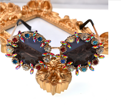 Baroque Diamond Sunglasses