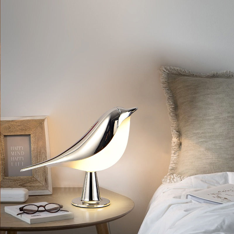 3 Colors Wooden Bird Night Lamp