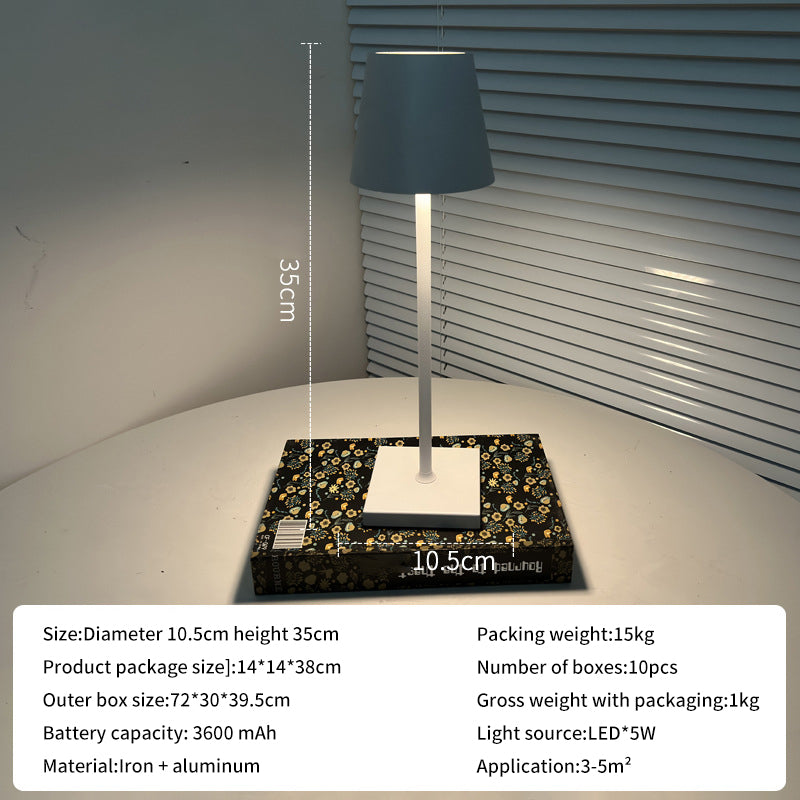 USB Rechargeable Retro Table Lamp