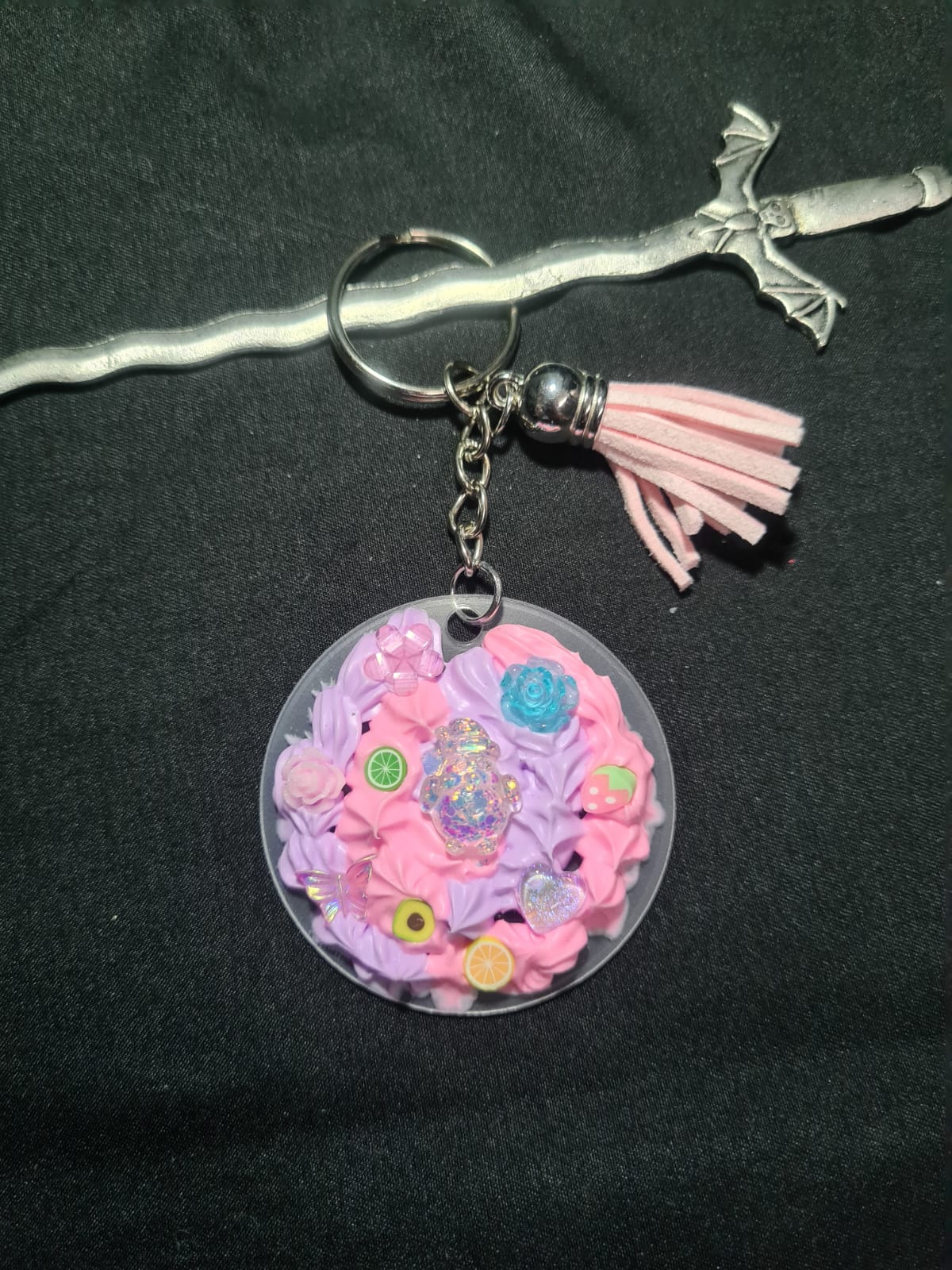 Frosted Delight Keychain