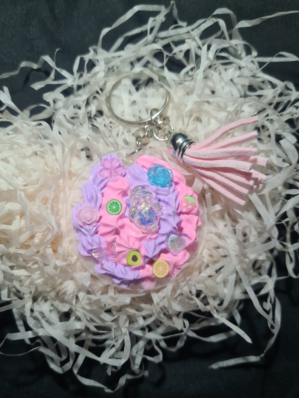 Frosted Delight Keychain