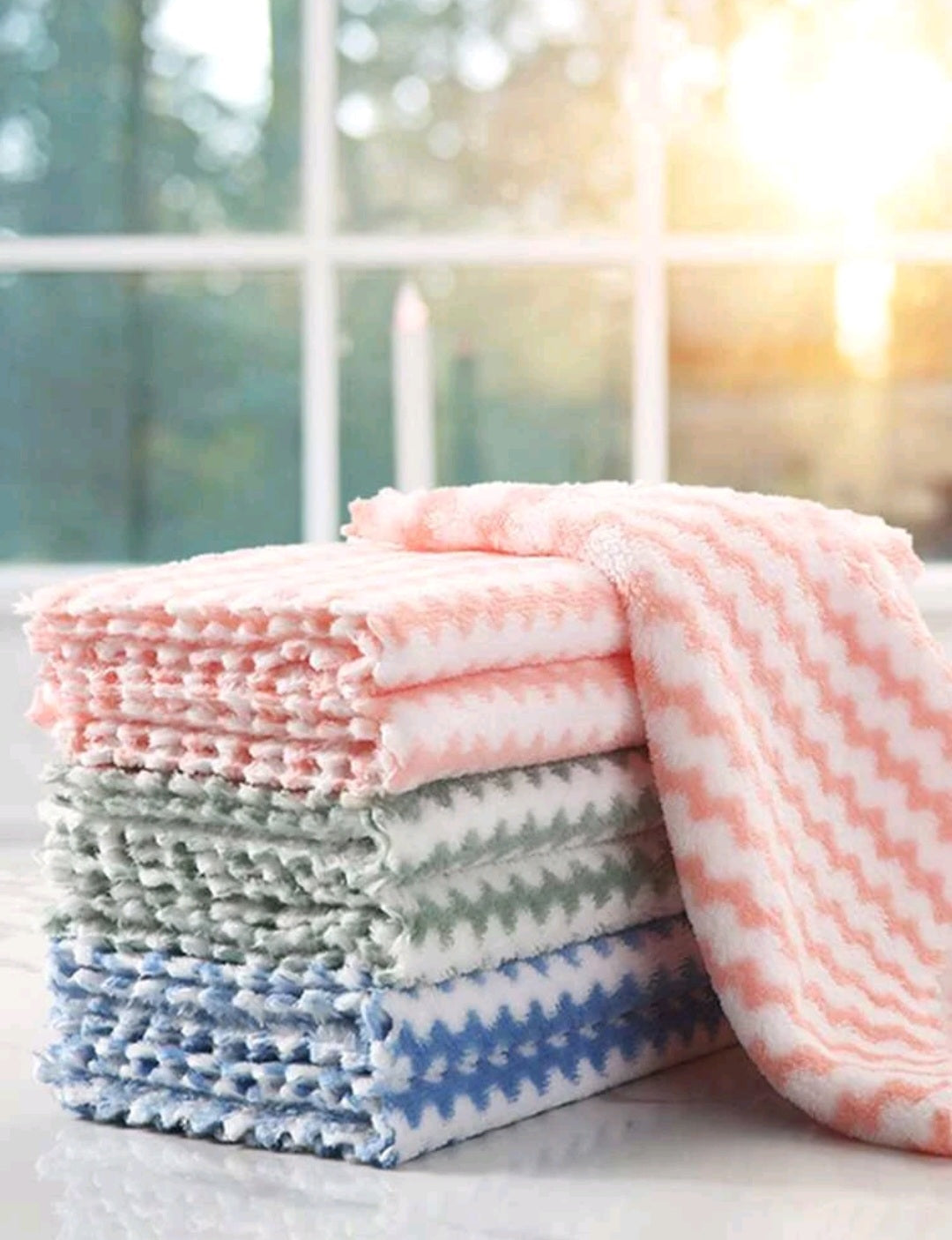 5pcs Kitchen Dishcloths Set