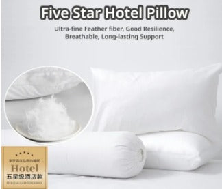 Hotel Grade Feather Fiber Cotton Pillow