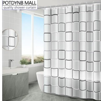 PEVA Anti-Mildew Waterproof Shower Curtain