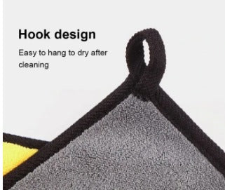 Highly Absorbent Microfiber Cleaning Towel